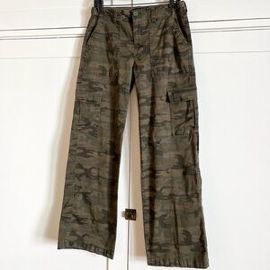 Sanctuary Cargo Camouflage Boot Cut Pants